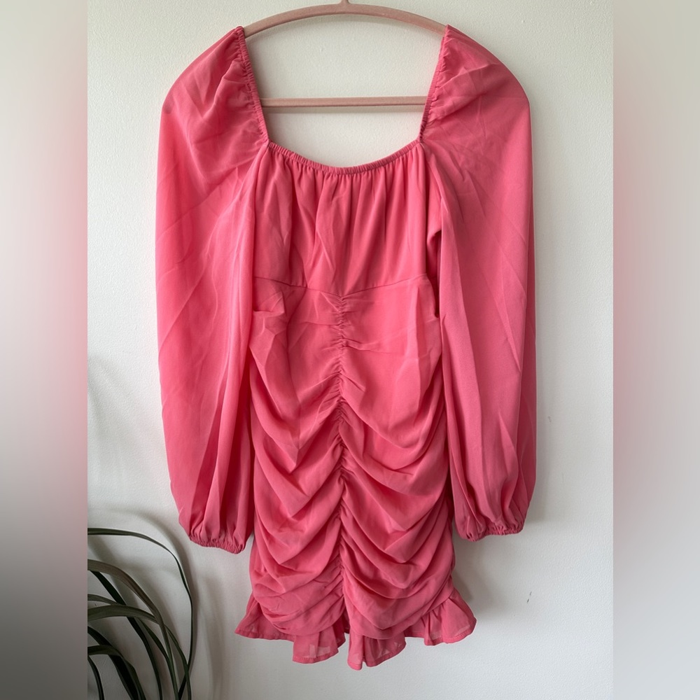Petra Ruched Mini Dress - Picture 3 of 7